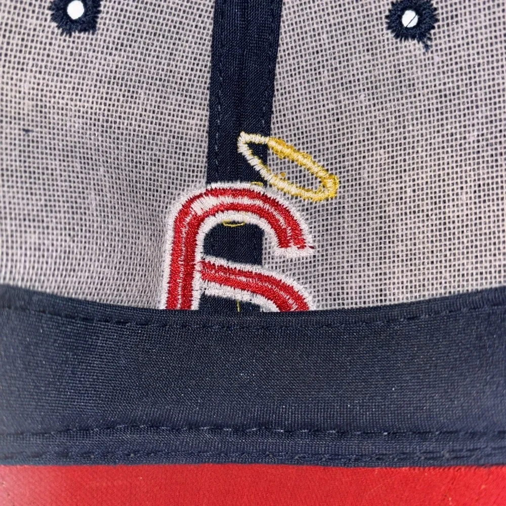 Los Angeles Angels 50th Anniversary Sixthman Promo Baseball Cap Hat Lowercase a